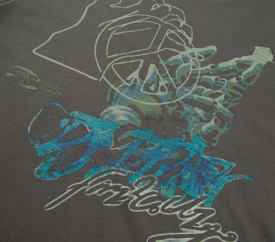 F2CE Peace Graffiti Vintage Print Tee