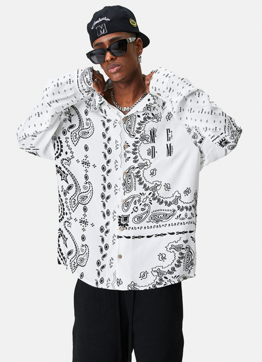 MEDM Cashew Flower Long Sleeved Shirt