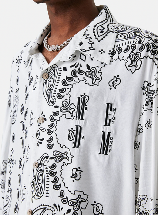 MEDM Cashew Flower Long Sleeved Shirt