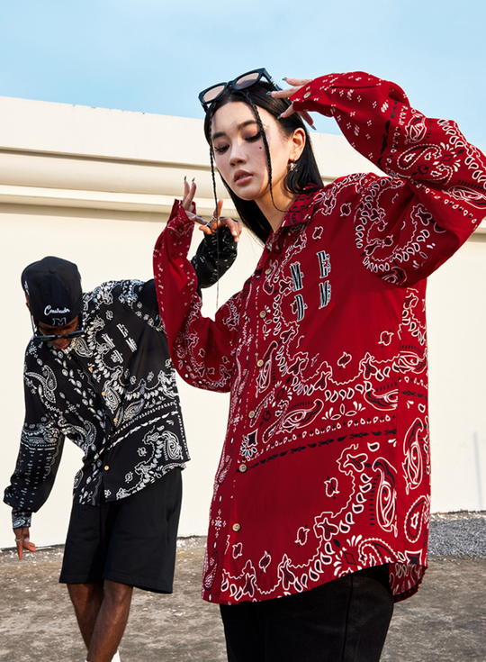 MEDM Cashew Flower Long Sleeved Shirt