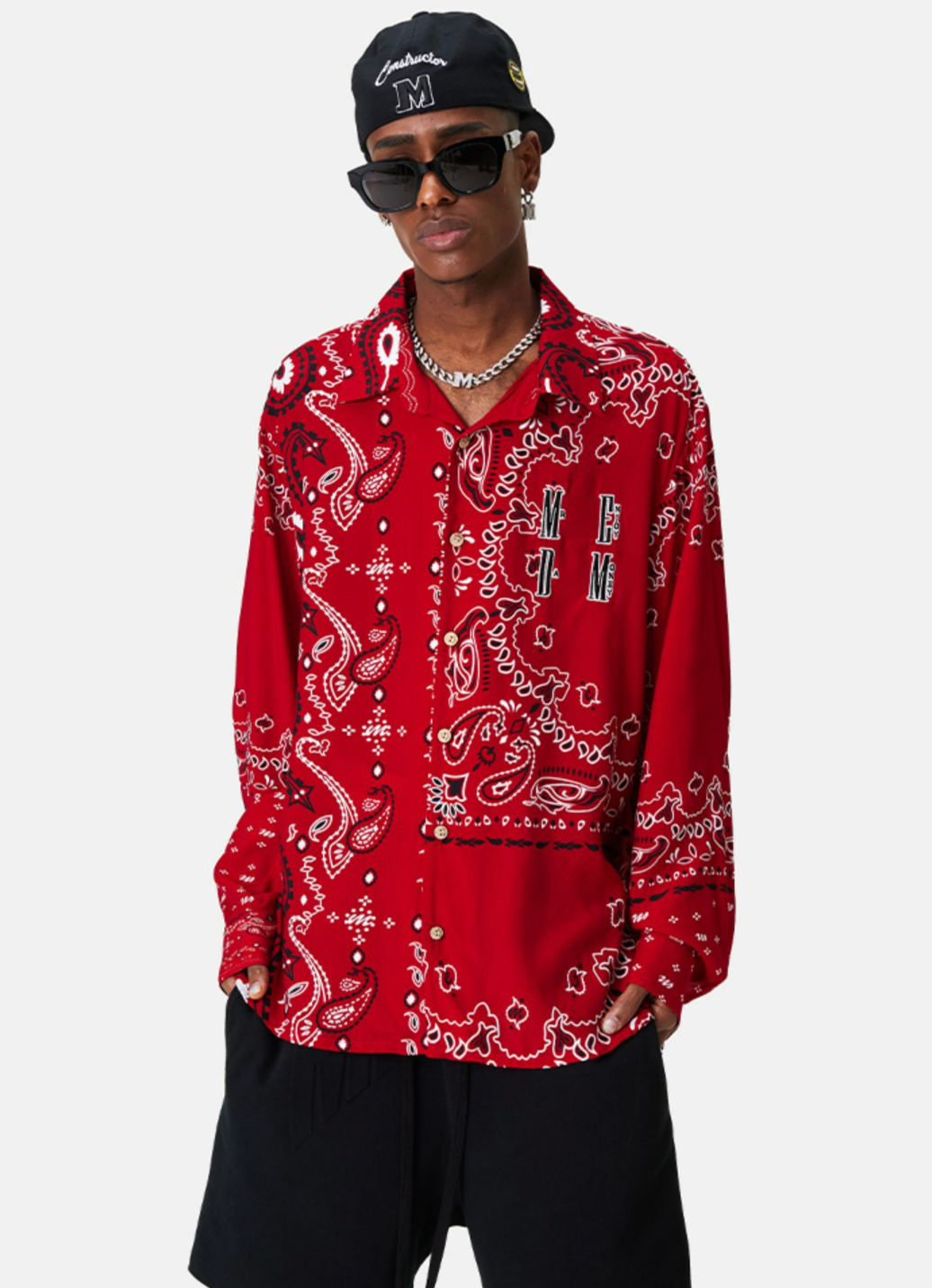 MEDM Cashew Flower Long Sleeved Shirt