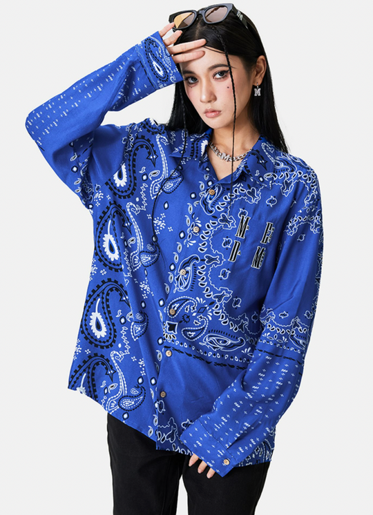 MEDM Cashew Flower Long Sleeved Shirt