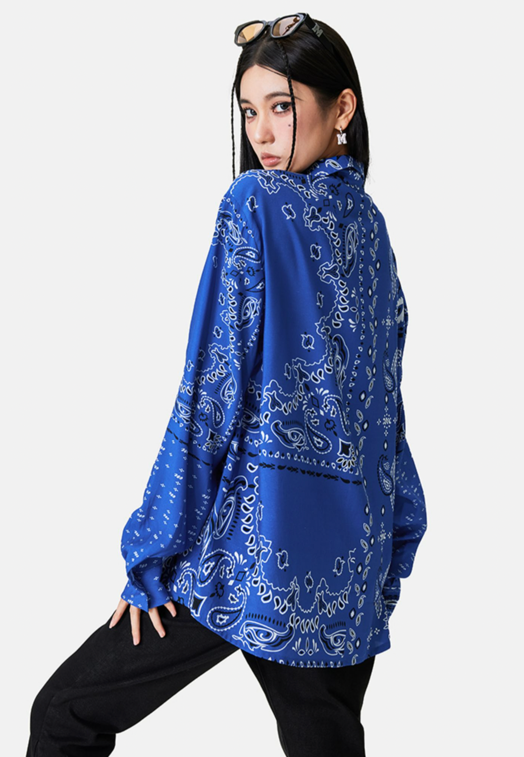 MEDM Cashew Flower Long Sleeved Shirt