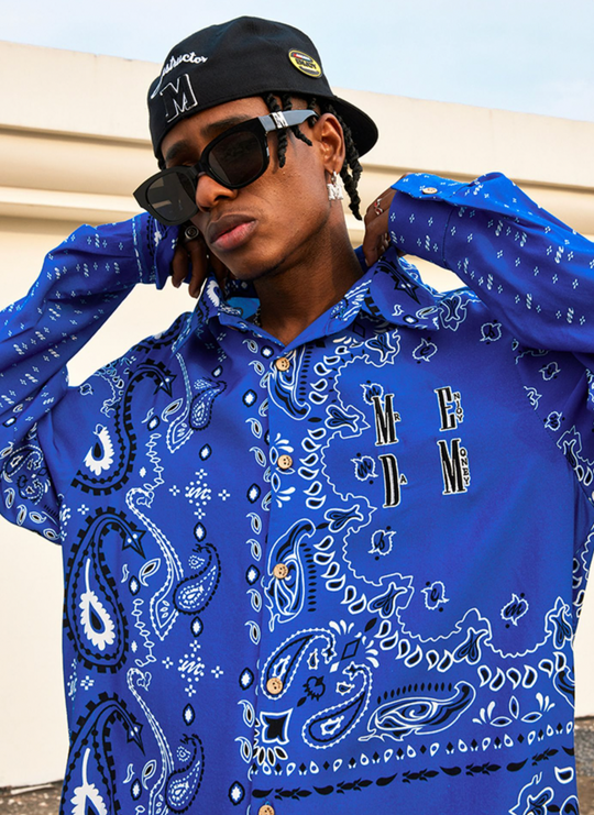 MEDM Cashew Flower Long Sleeved Shirt