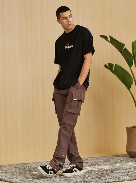 PRBLMS Rose Cartoon Print Tee