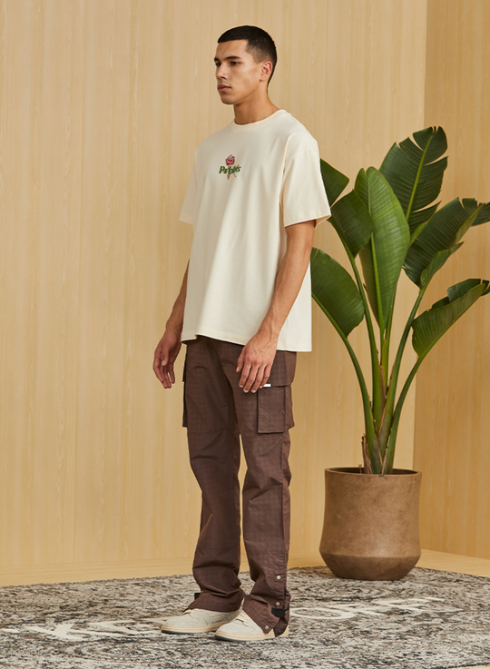 PRBLMS Rose Cartoon Print Tee