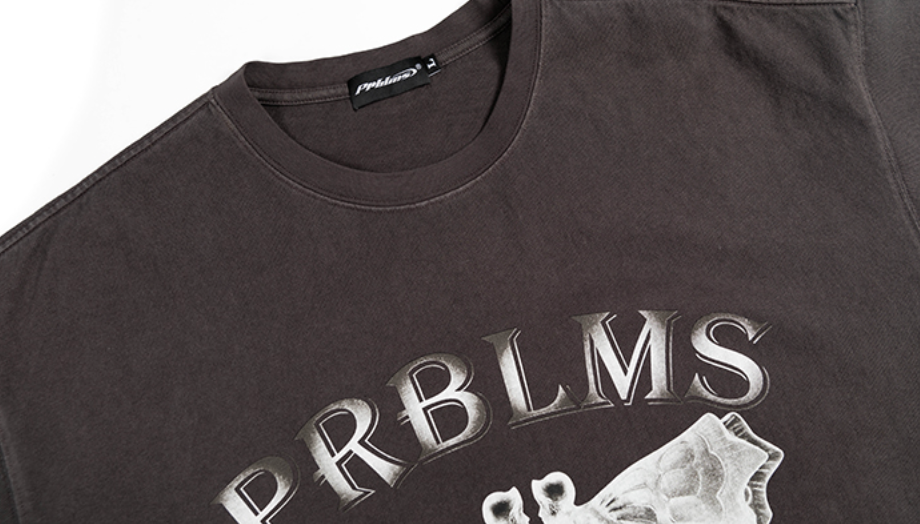 PRBLMS Phantom Flying Wings LOGO Printed Tee