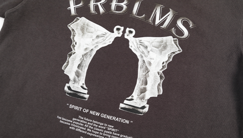 PRBLMS Phantom Flying Wings LOGO Printed Tee