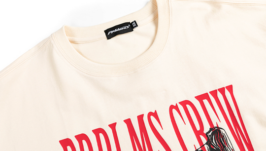 PRBLMS Gothic Double Wing LOGO Printed Tee