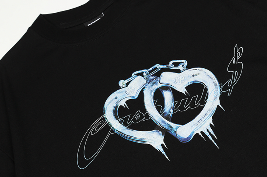 Cashrules Love Handcuffs Printed Tee