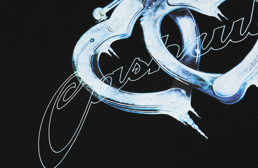 Cashrules Love Handcuffs Printed Tee