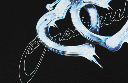 Cashrules Love Handcuffs Printed Tee