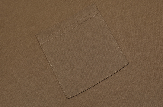 Cashrules Patch Pocket Skull Coffee Cup Printing Tee