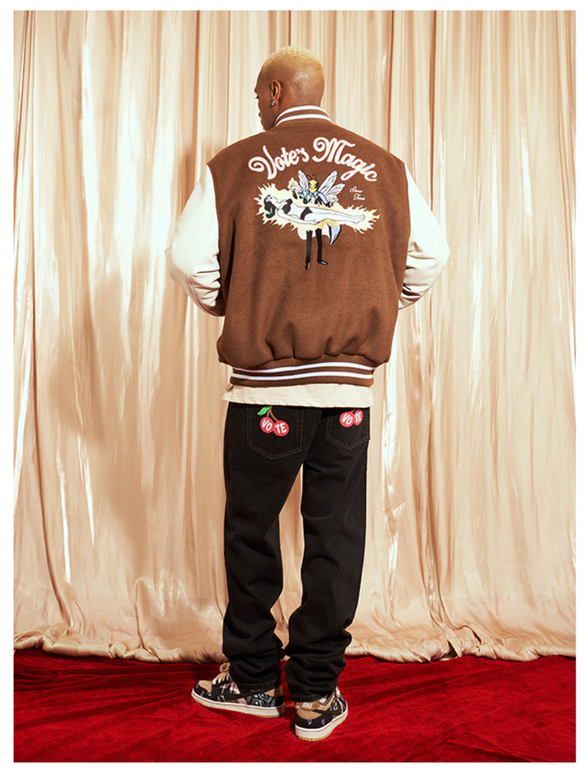 VOTE Floating Magic Varsity Jacket