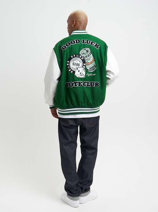 VOTE Good Luck Varsity Jacket