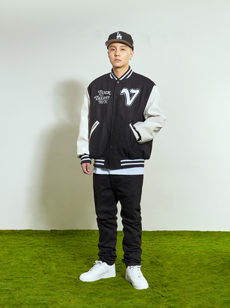 VOTE Trick Or Treat Varsity Jacket