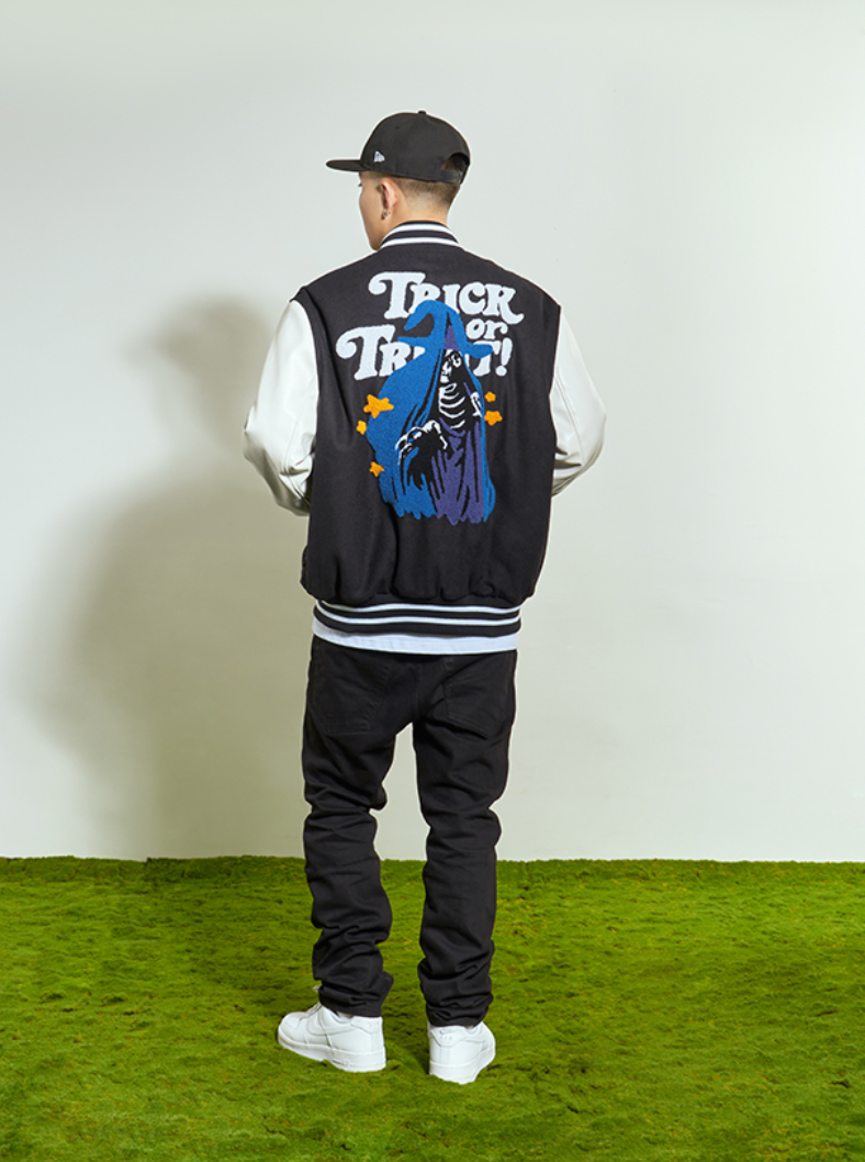 VOTE Trick Or Treat Varsity Jacket