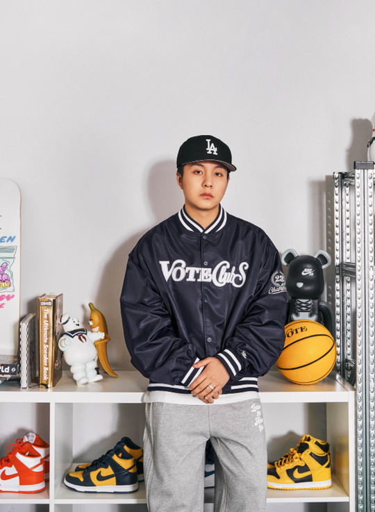 VOTE Walter Club Logo Baseball Jacket