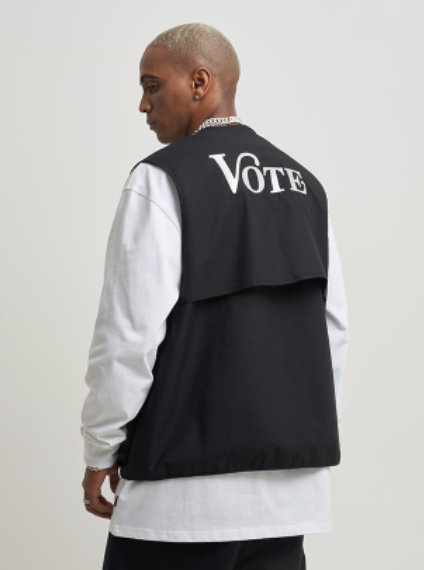 VOTE Bee Embroidery Logo Vest