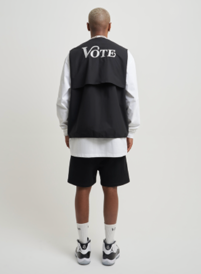 VOTE Bee Embroidery Logo Vest