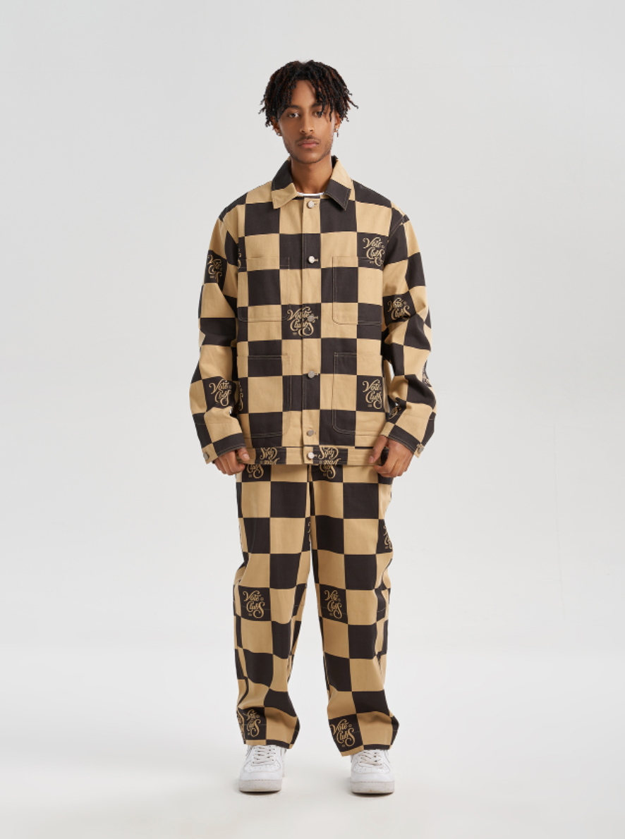 VOTE Watts Club Checkerboard Jacket