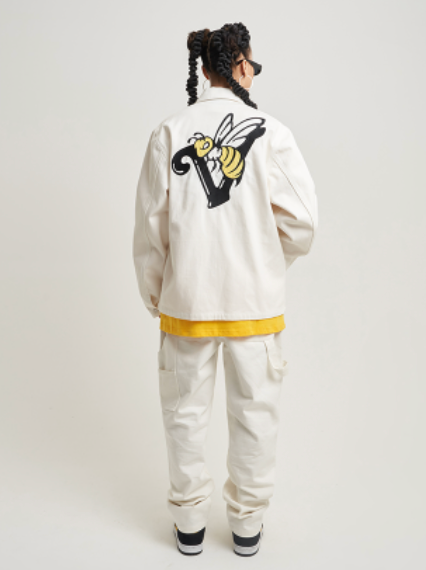 VOTE Bee Embroidered Jacket