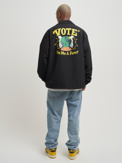 VOTE  Do Me A Favor Coach Jacket