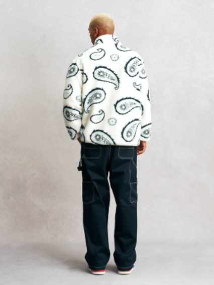 VOTE Paisley Sherpa Jacket