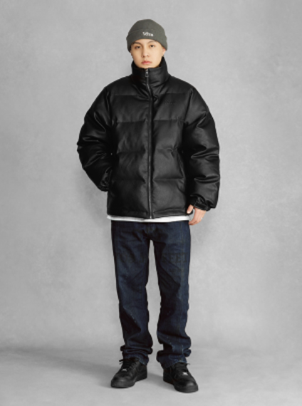 VOTE PU Leather Jacket