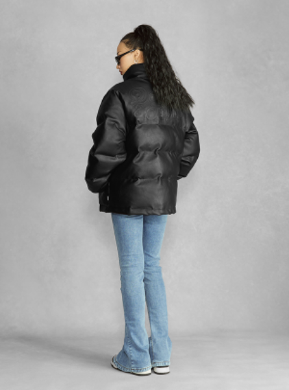 VOTE PU Leather Jacket