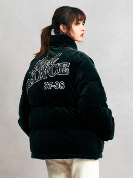 VOTE Embroidered Corduroy Jacket