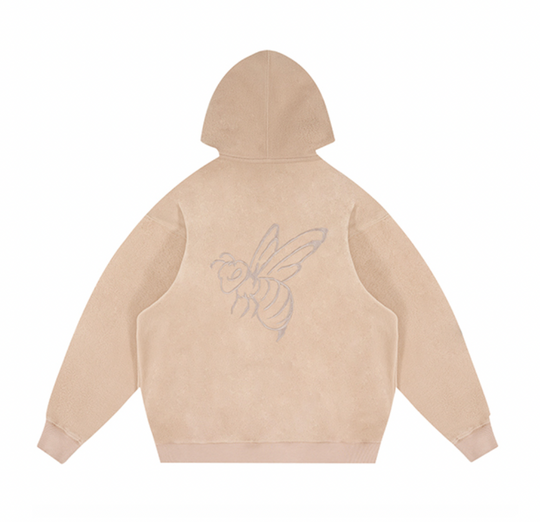 VOTE Bee Logo Polar Fleece Hoodie