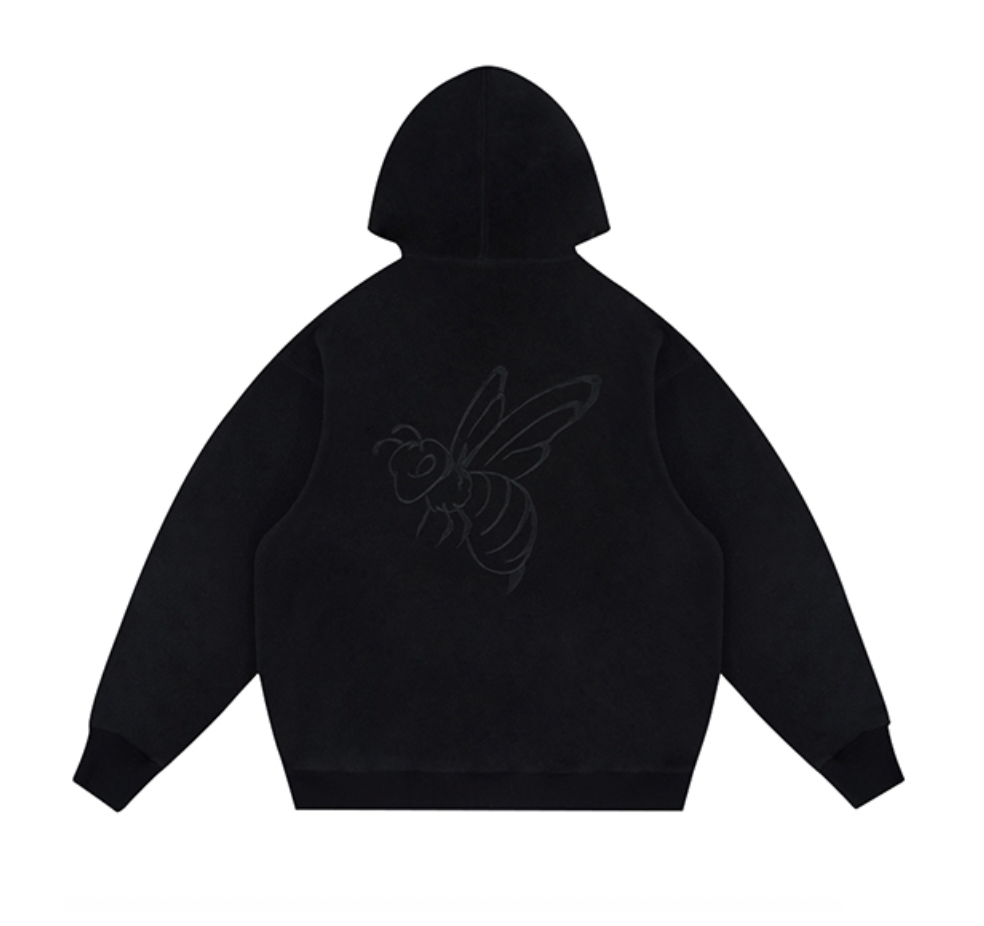 VOTE Bee Logo Polar Fleece Hoodie