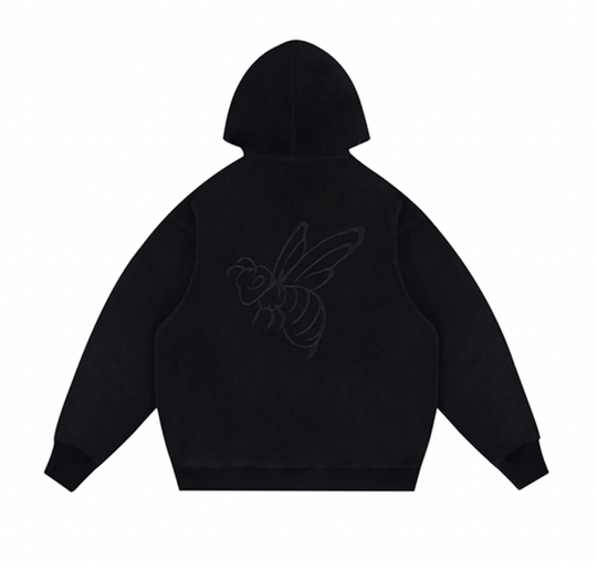 VOTE Bee Logo Polar Fleece Hoodie