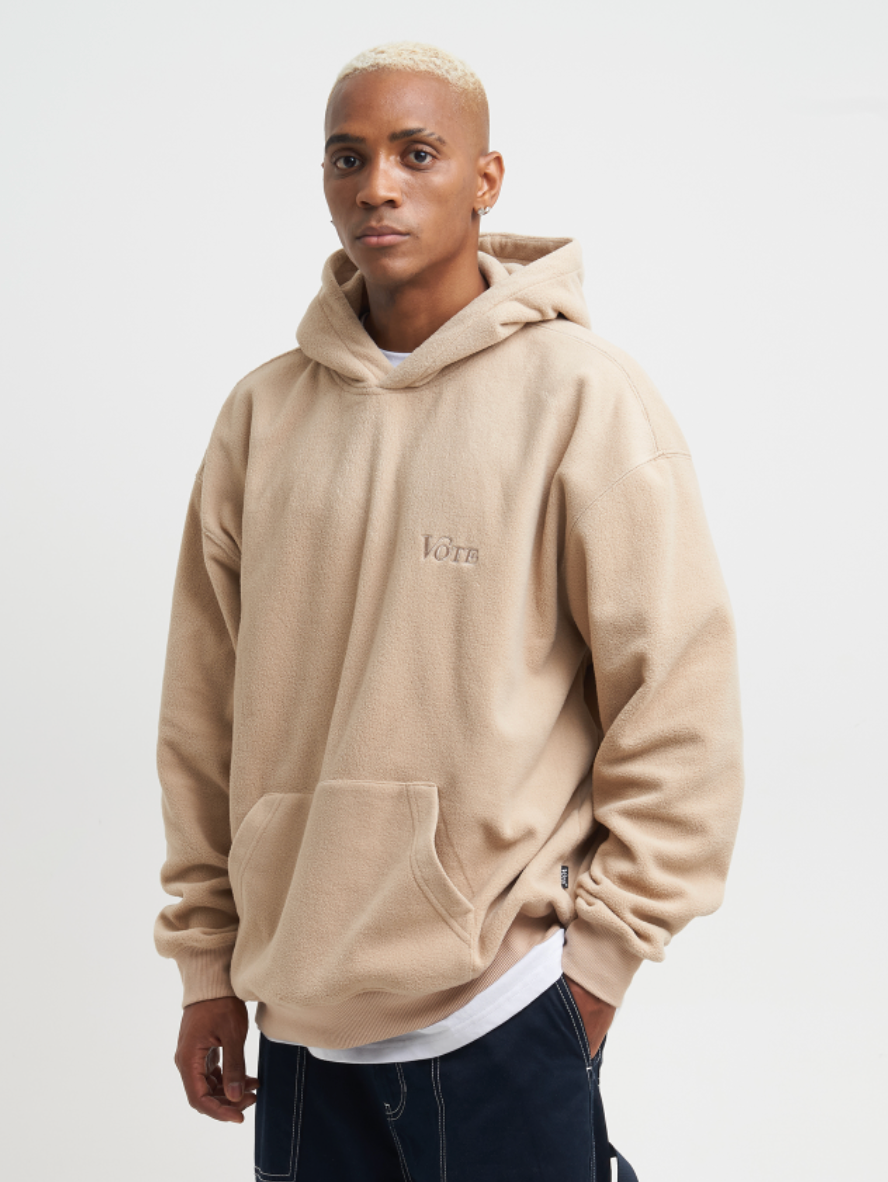 VOTE Bee Logo Polar Fleece Hoodie