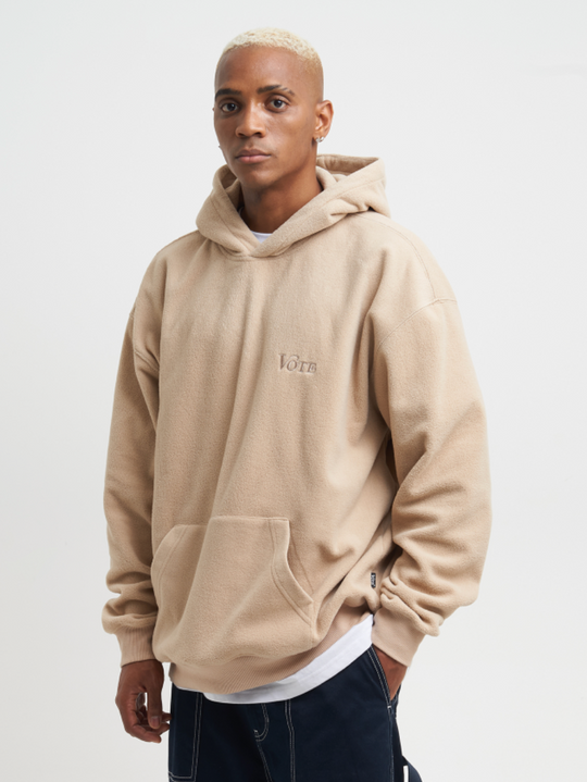 VOTE Bee Logo Polar Fleece Hoodie