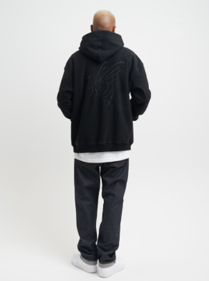 VOTE Bee Logo Polar Fleece Hoodie