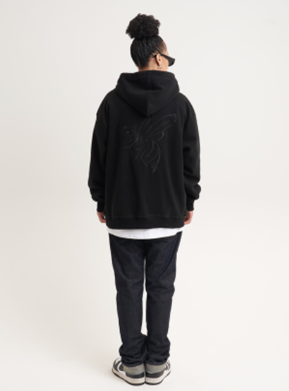 VOTE Bee Logo Polar Fleece Hoodie