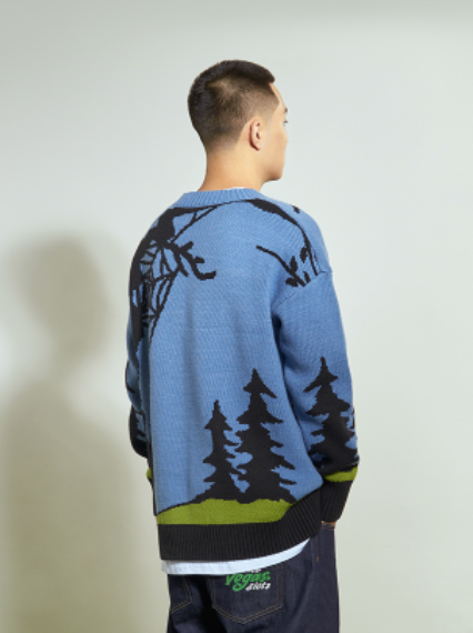 VOTE Trick Or Treat Knit Sweater