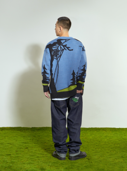 VOTE Trick Or Treat Knit Sweater