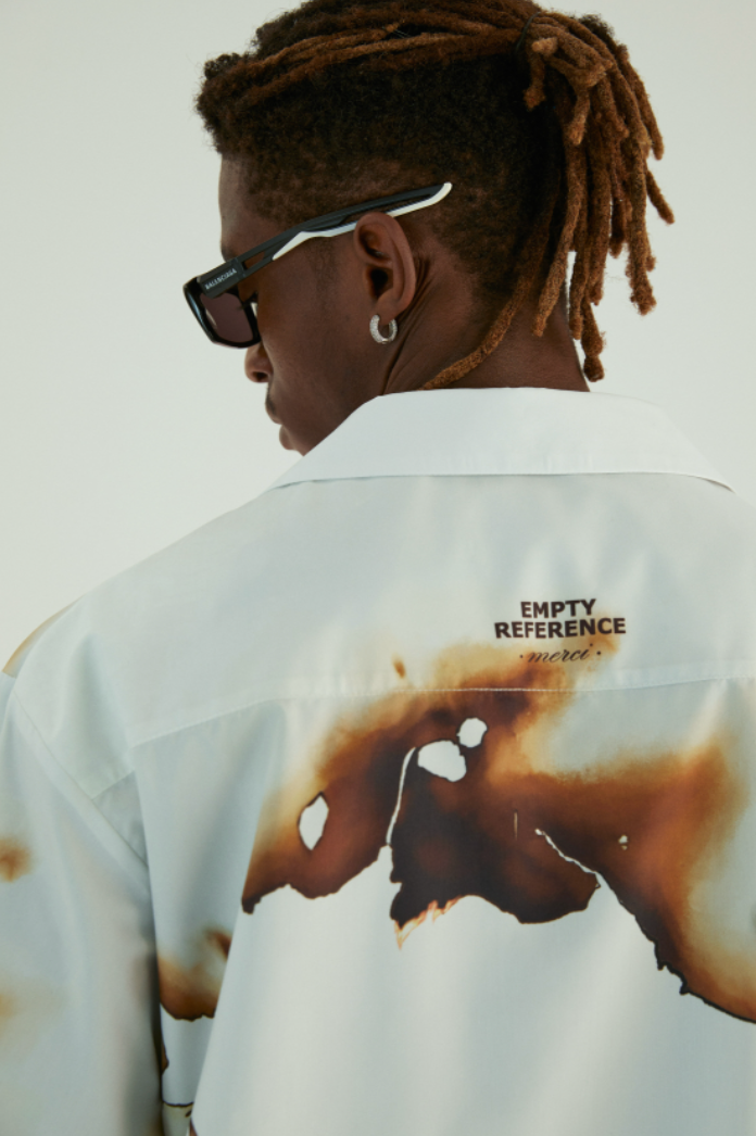 EMPTY REFERENCE Deng For The Same Ashes Short Sleeve Shirt