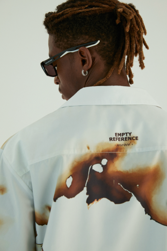 EMPTY REFERENCE Deng For The Same Ashes Short Sleeve Shirt