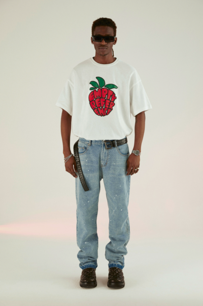 EMPTY REFERENCE Small Strawberry Logo Tee