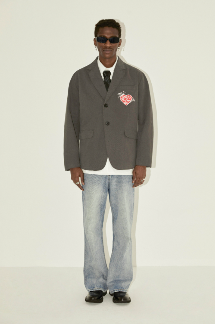 EMPTY REFERENCE Love Angel Suit Blazer