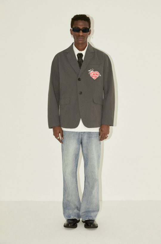 EMPTY REFERENCE Love Angel Suit Blazer