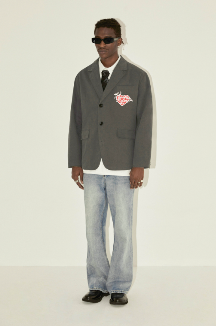 EMPTY REFERENCE Love Angel Suit Blazer