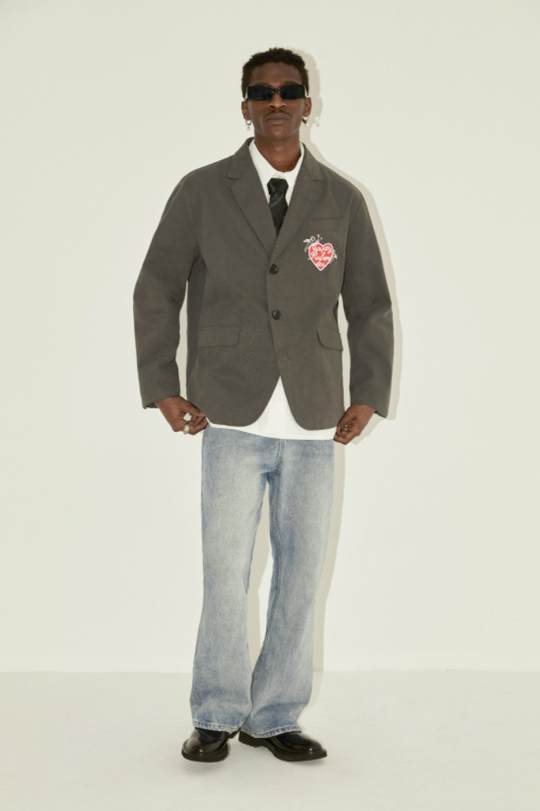 EMPTY REFERENCE Love Angel Suit Blazer