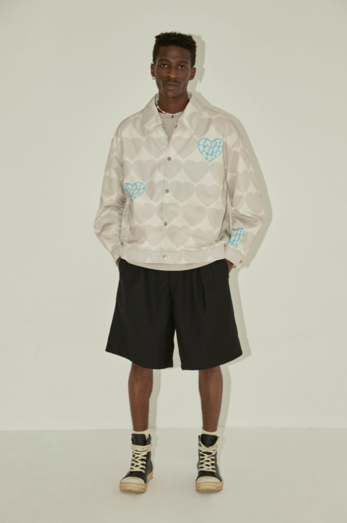 EMPTY REFERENCE Love Print Jacket
