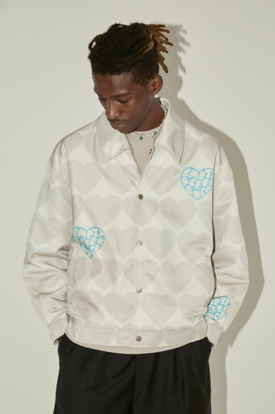 EMPTY REFERENCE Love Print Jacket