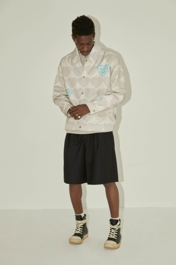 EMPTY REFERENCE Love Print Jacket